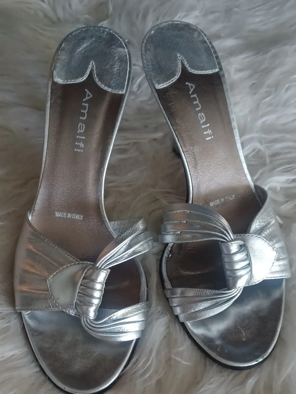 Vintage AMALFI Italian  Heeled Sandals
